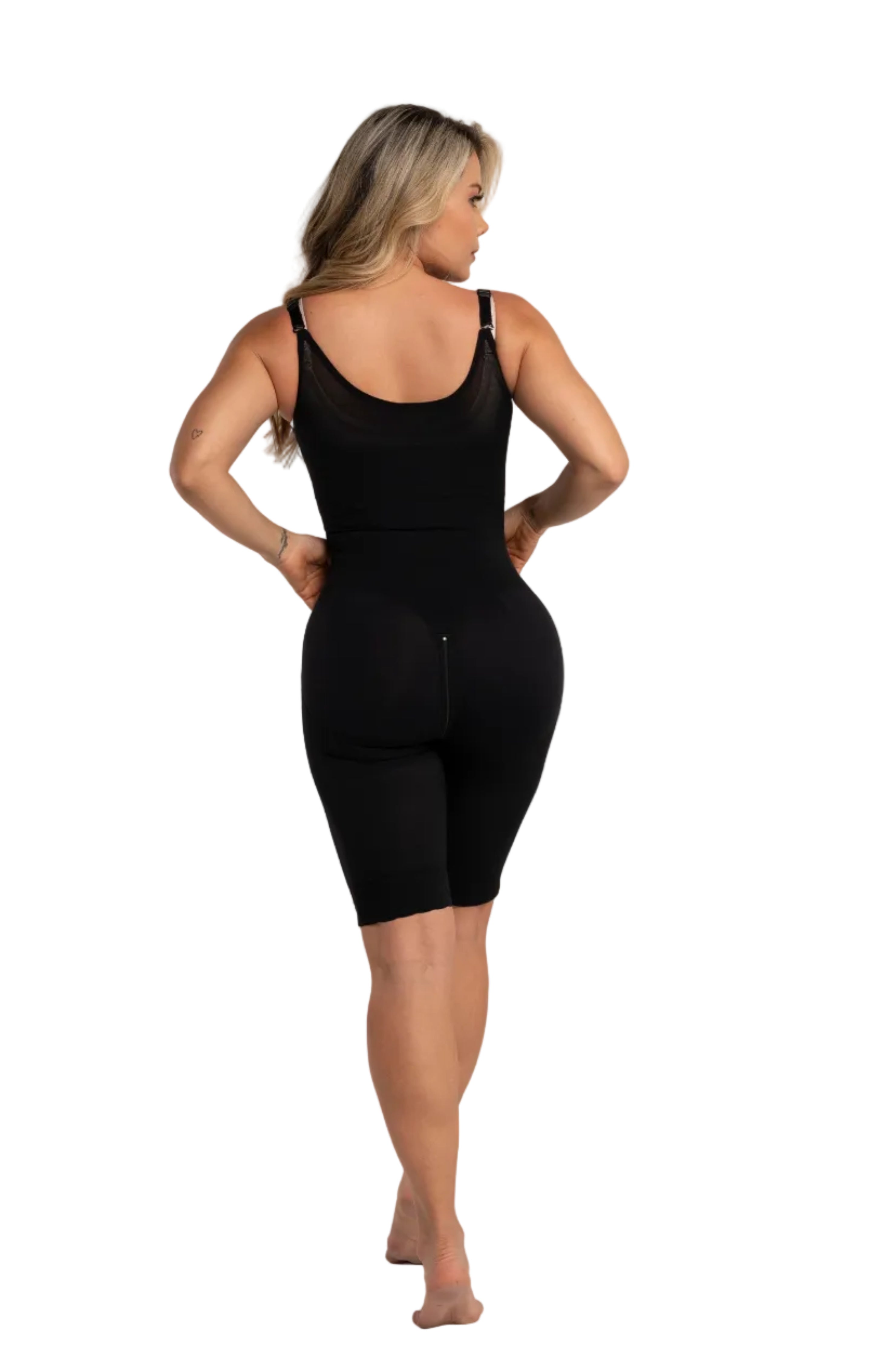 Faja Pierna Larga con Zipper 1210 – Moldeo Reloj de Arena y Comodidad Invisible