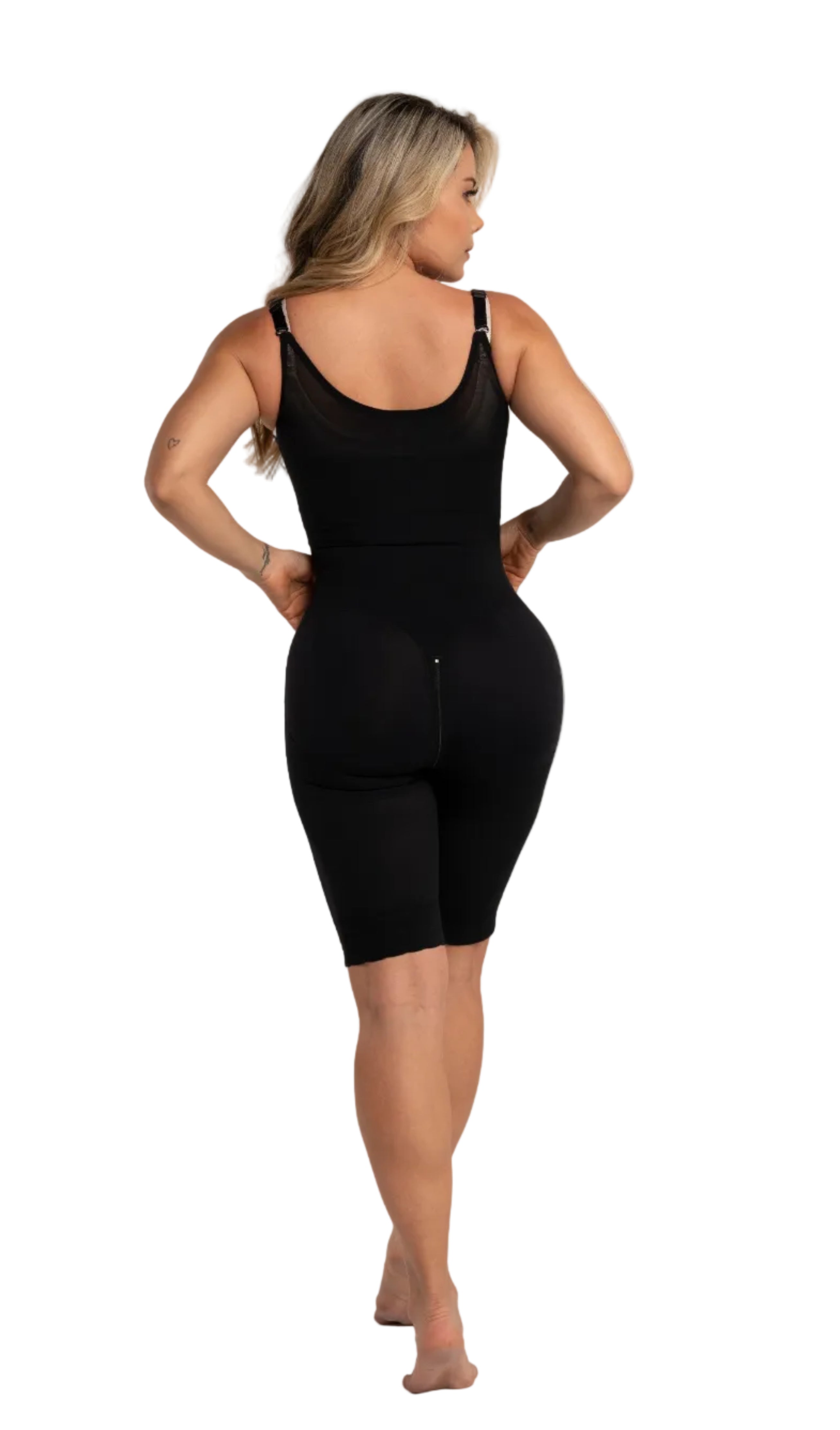 Faja Pierna Larga con Zipper 1210 – Moldeo Reloj de Arena y Comodidad Invisible