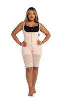 Faja Pierna Larga con Zipper 1210 – Moldeo Reloj de Arena y Comodidad Invisible