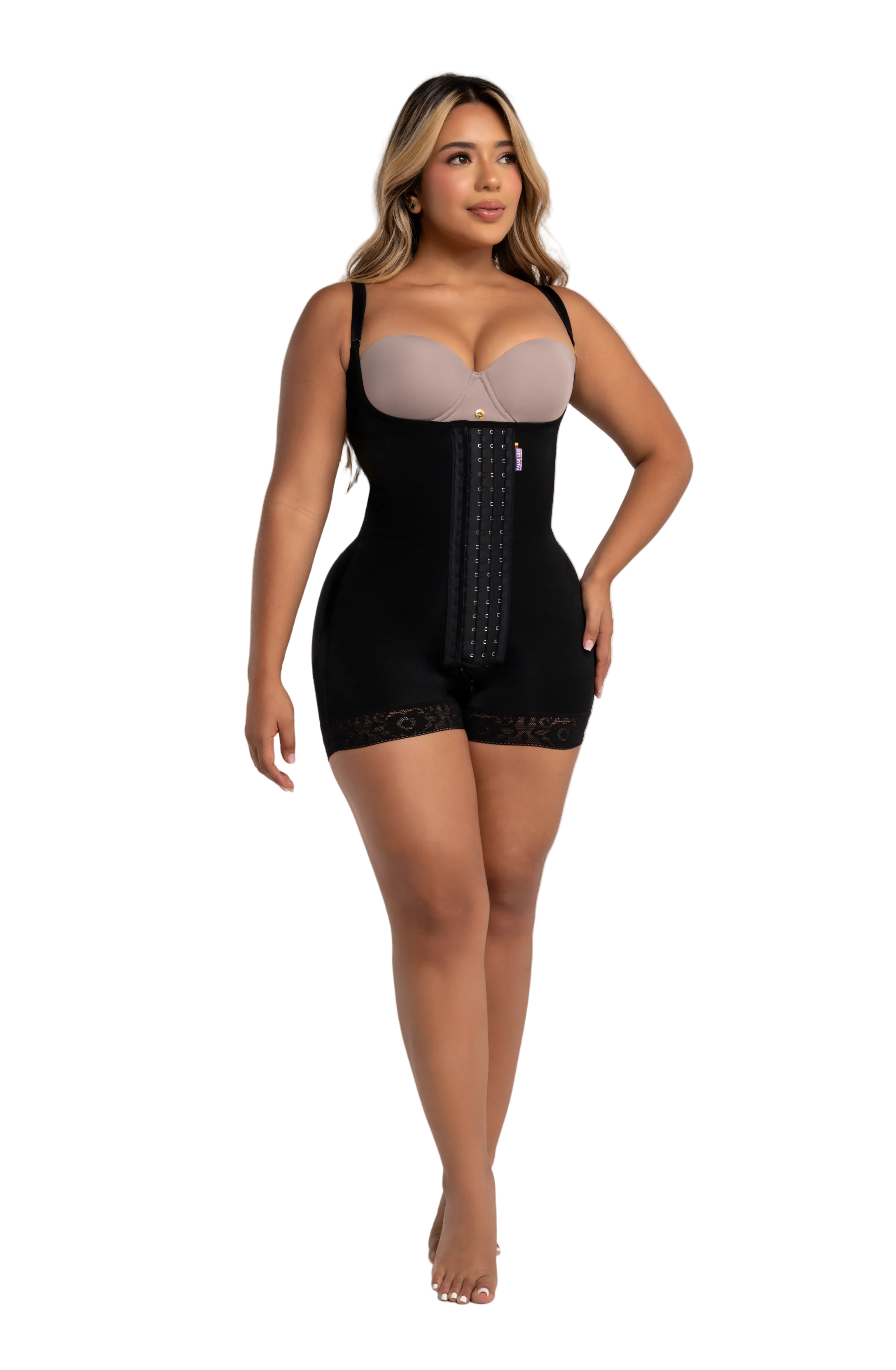 Faja 1236 Cachetera Tirante Delgado – Moldeo y Confort Premium