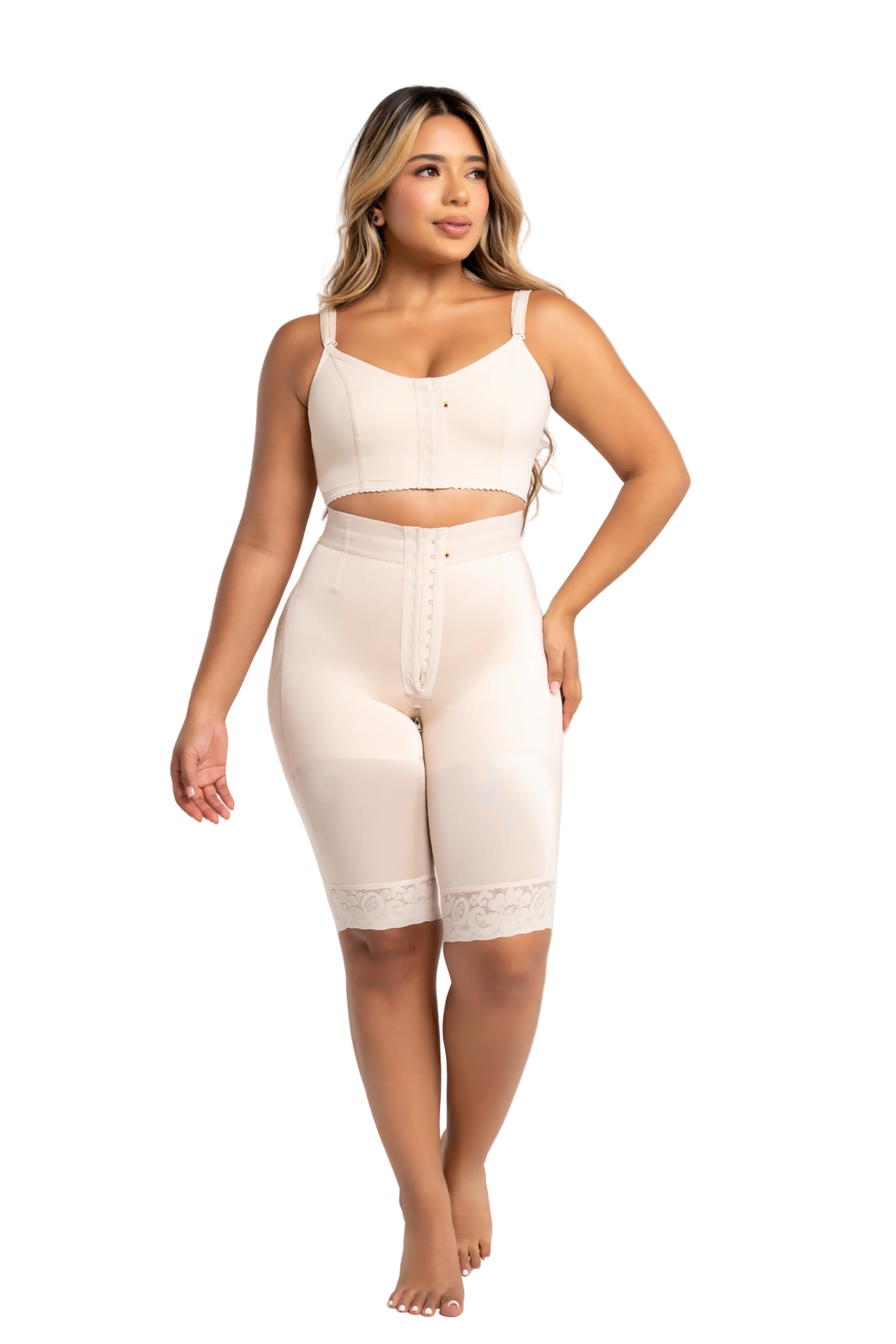 Short Pierna Larga 1224 – Control, Soporte y Moldeo Natural