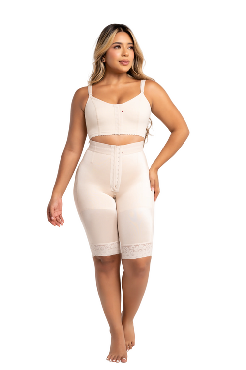 Short Pierna Larga 1224 – Control, Soporte y Moldeo Natural